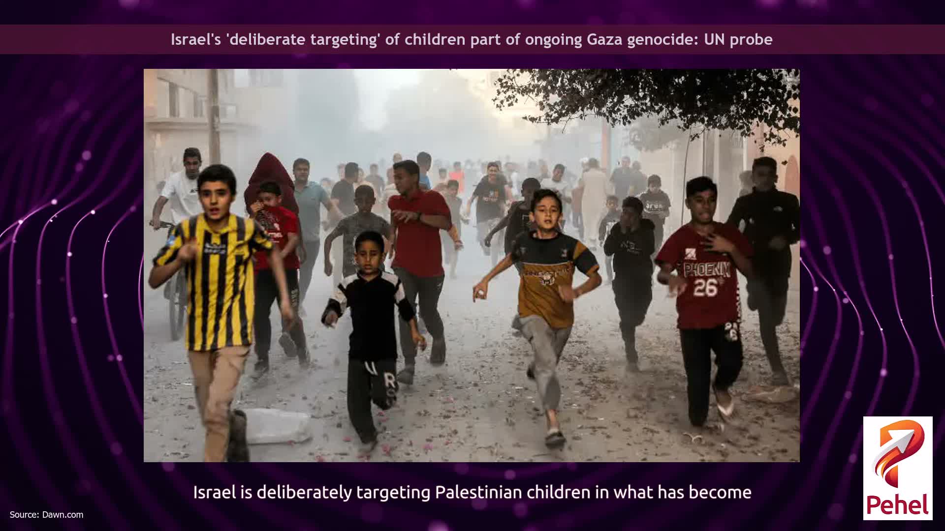 Israel's 'deliberate targeting' of children part of ongoing Gaza genocide: UN probe