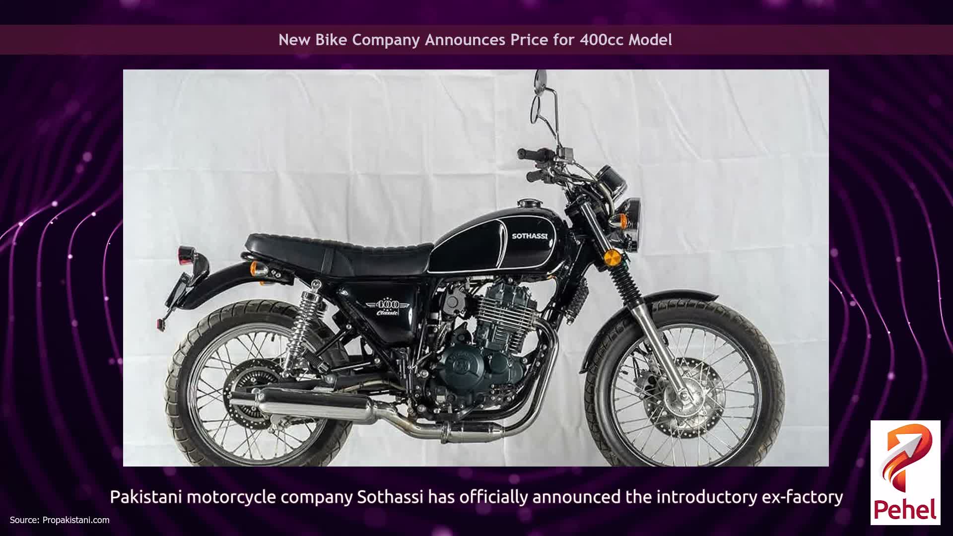 New Bike Company Announces Price for 400cc Model