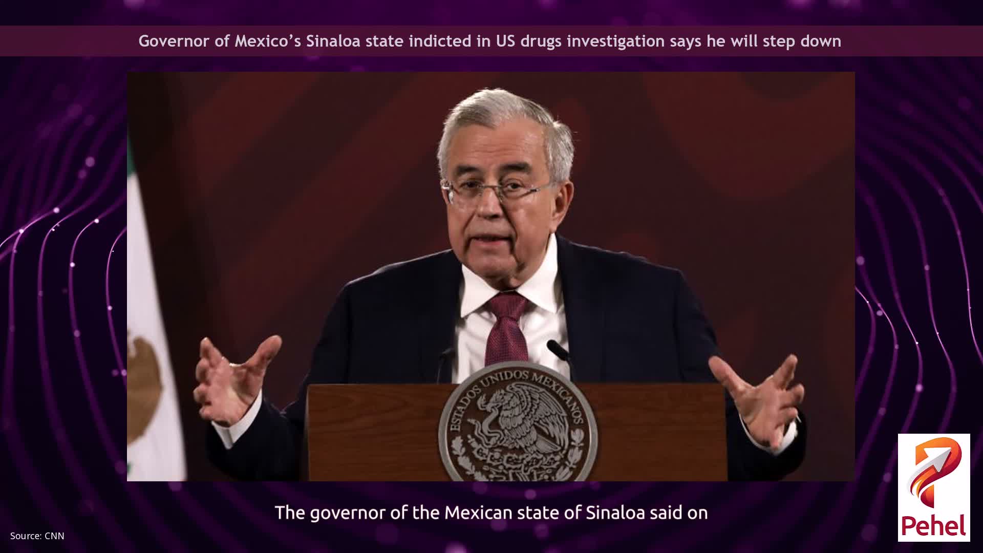 Governor of Mexico’s Sinaloa state indicted in US drugs investigation says he will step down