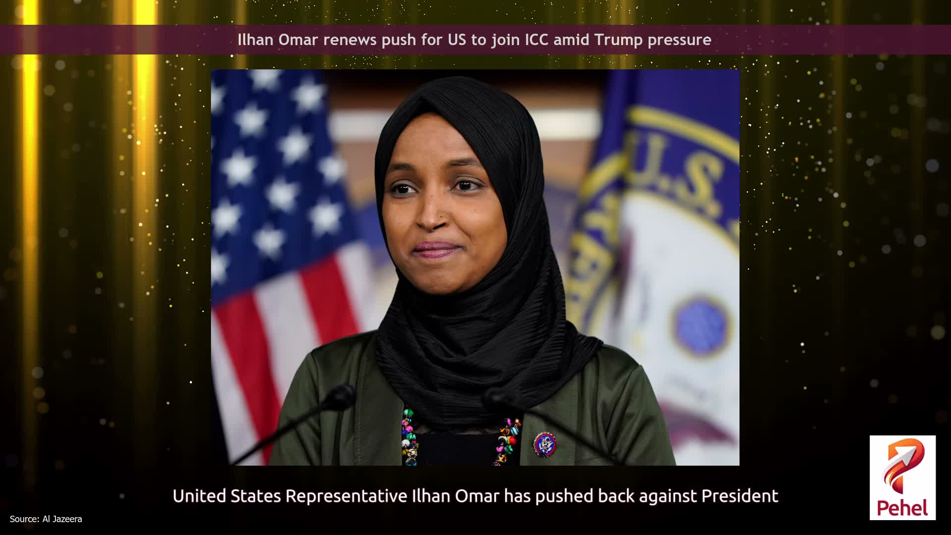 Ilhan Omar renews push for US to join ICC amid Trump pressure