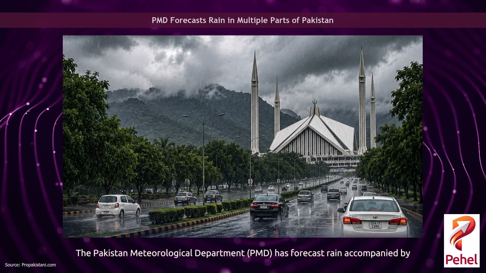 PMD Forecasts Rain in Multiple Parts of Pakistan