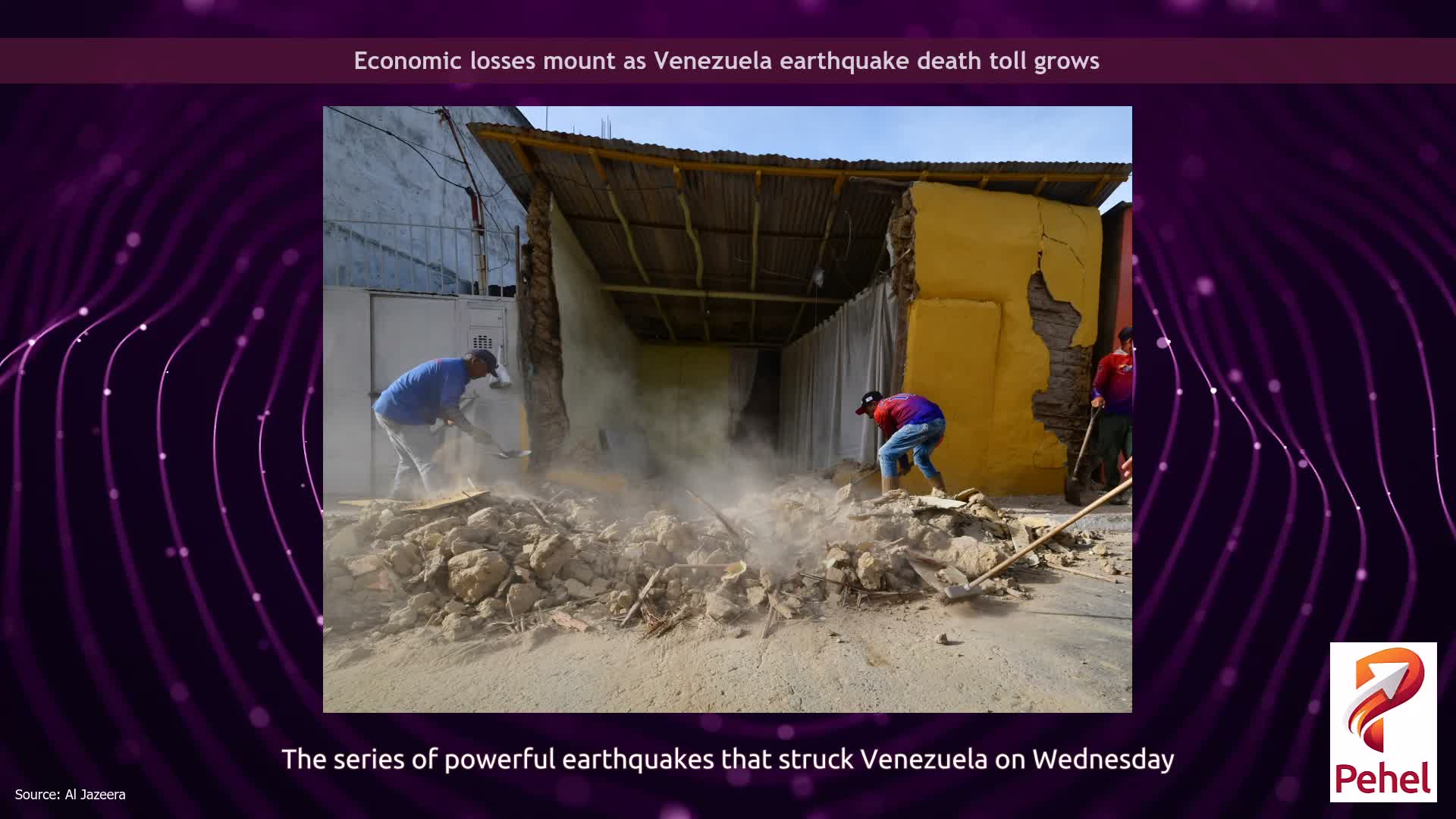Economic losses mount as Venezuela earthquake death toll grows