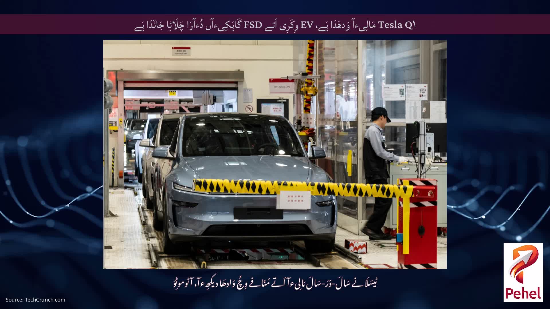 Tesla Q۱ مَالِیءآ وَدھَدَا ہَے، EV وِکَرِی اَتے FSD گَاہَکِیءآں دُءآرَا چَلَائِا جَان٘دَا ہَے