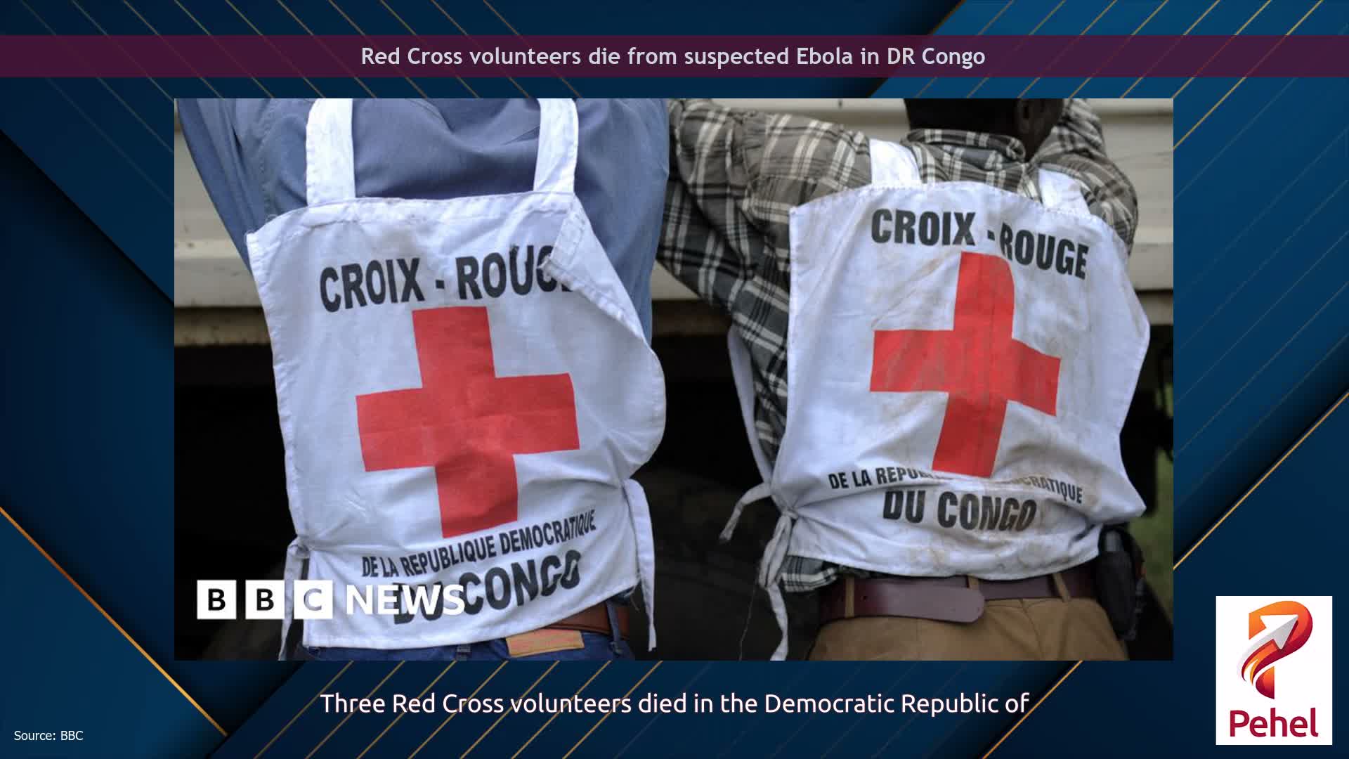 Red Cross volunteers die from suspected Ebola in DR Congo