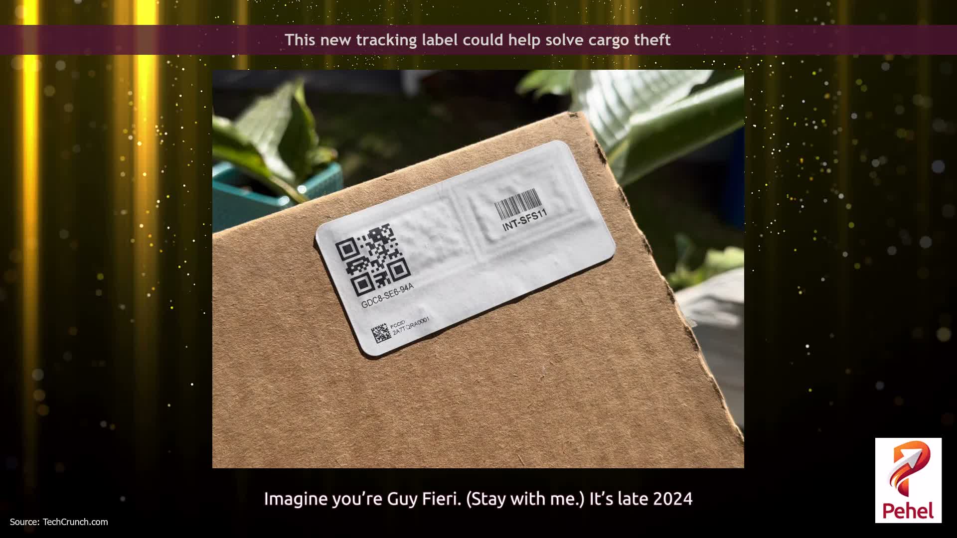 This new tracking label could help solve cargo theft