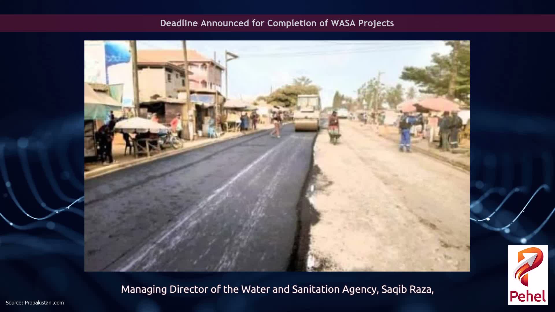 Deadline Announced for Completion of WASA Projects