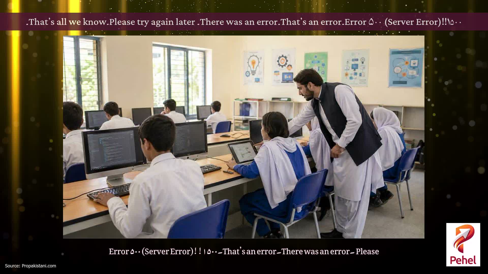 Error ۵۰۰ (Server Error)!!۱۵۰۰۔That’s an error۔There was an error۔ Please try again later۔That’s all we know۔