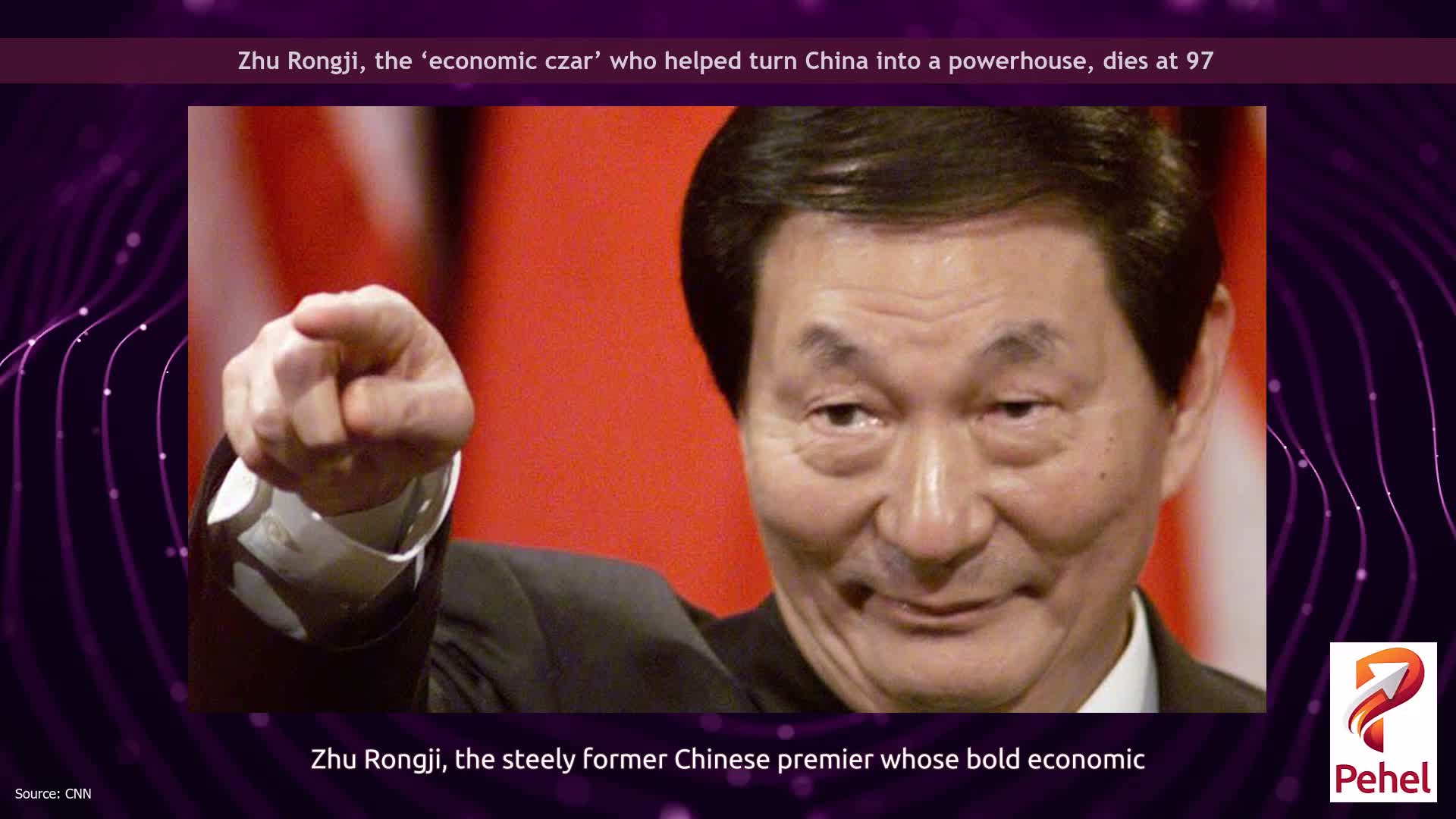 Zhu Rongji, the ‘economic czar’ who helped turn China into a powerhouse, dies at 97