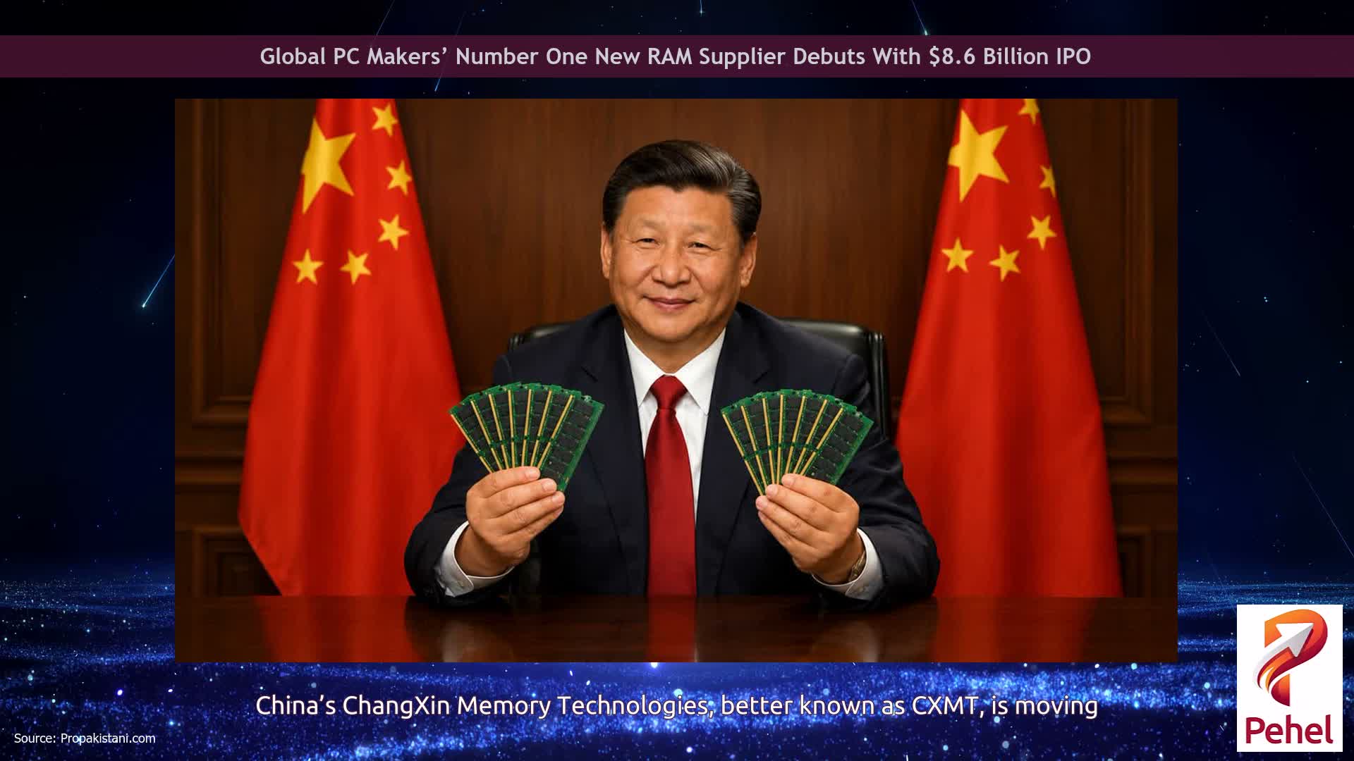 Global PC Makers’ Number One New RAM Supplier Debuts With $8.6 Billion IPO