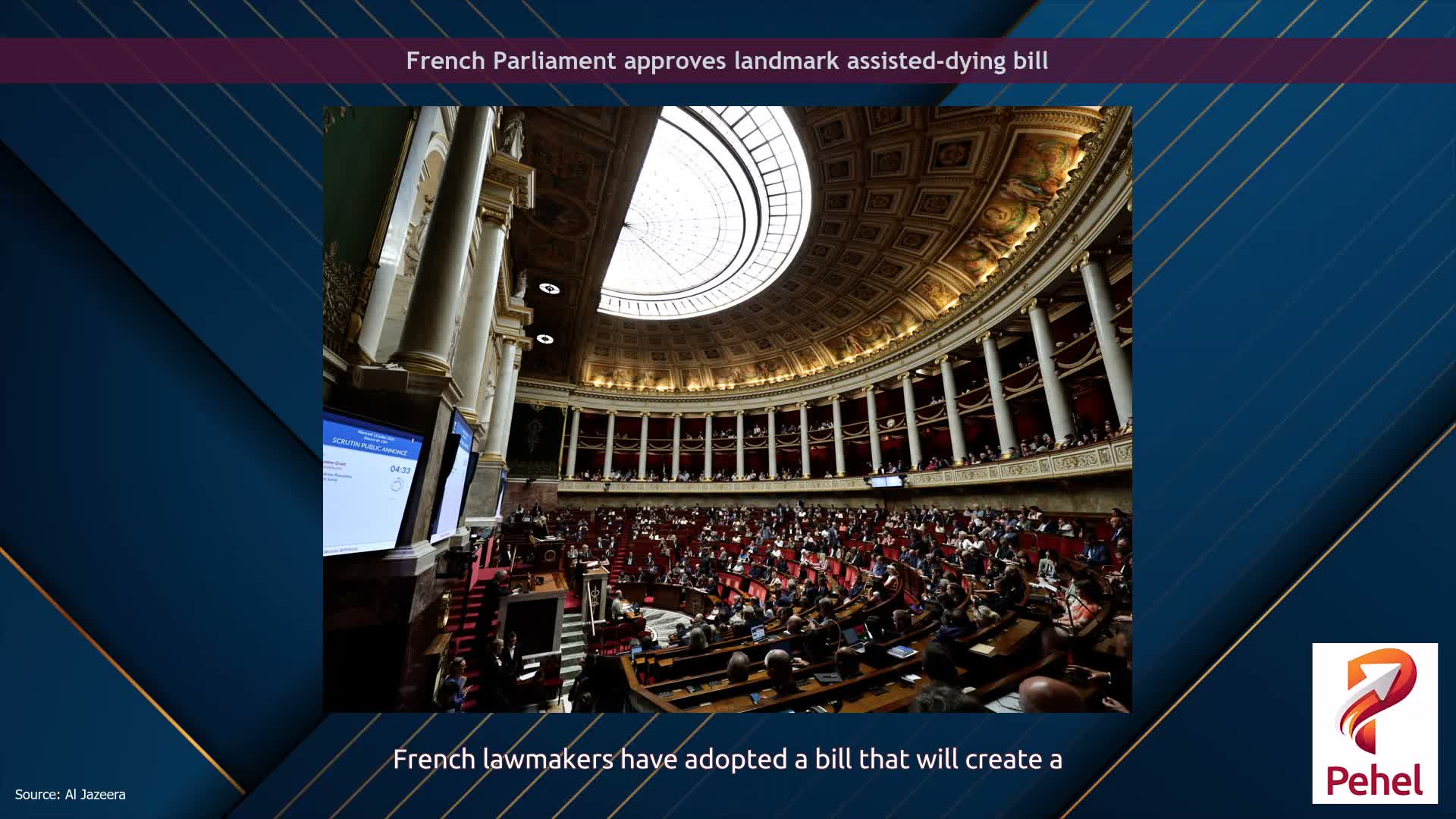 French Parliament approves landmark assisted-dying bill