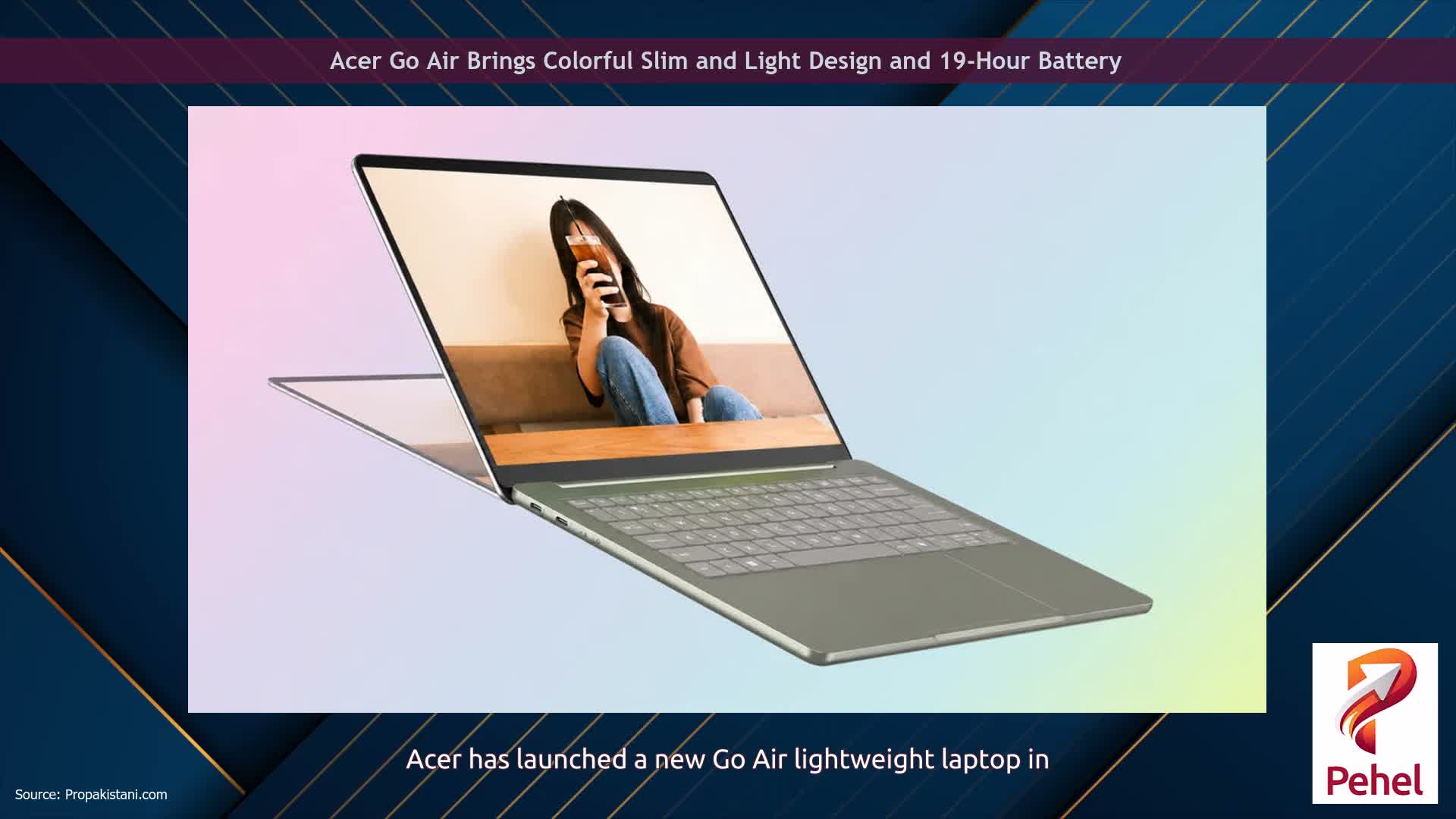Acer Go Air Brings Colorful Slim and Light Design and 19-Hour Battery