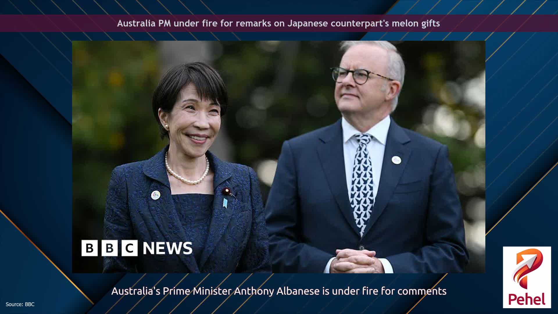 Australia PM under fire for remarks on Japanese counterpart's melon gifts
