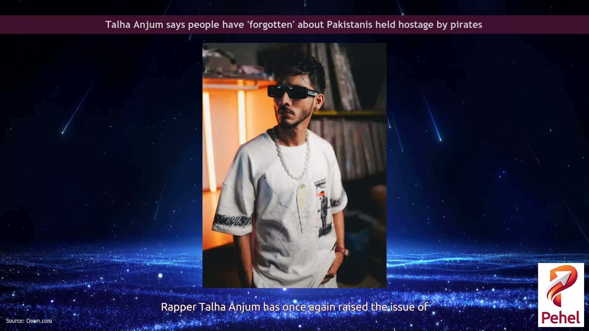 Talha Anjum says people have 'forgotten' about Pakistanis held hostage by pirates