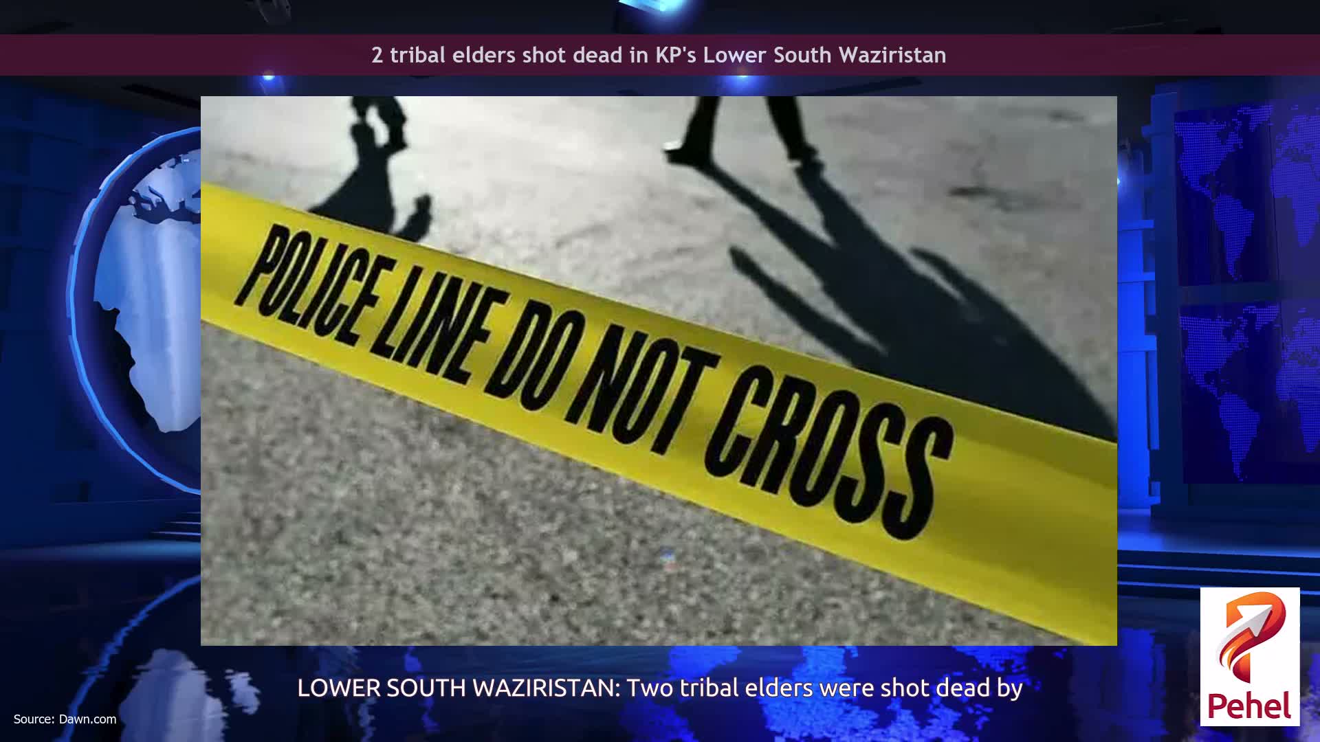 2 tribal elders shot dead in KP's Lower South Waziristan