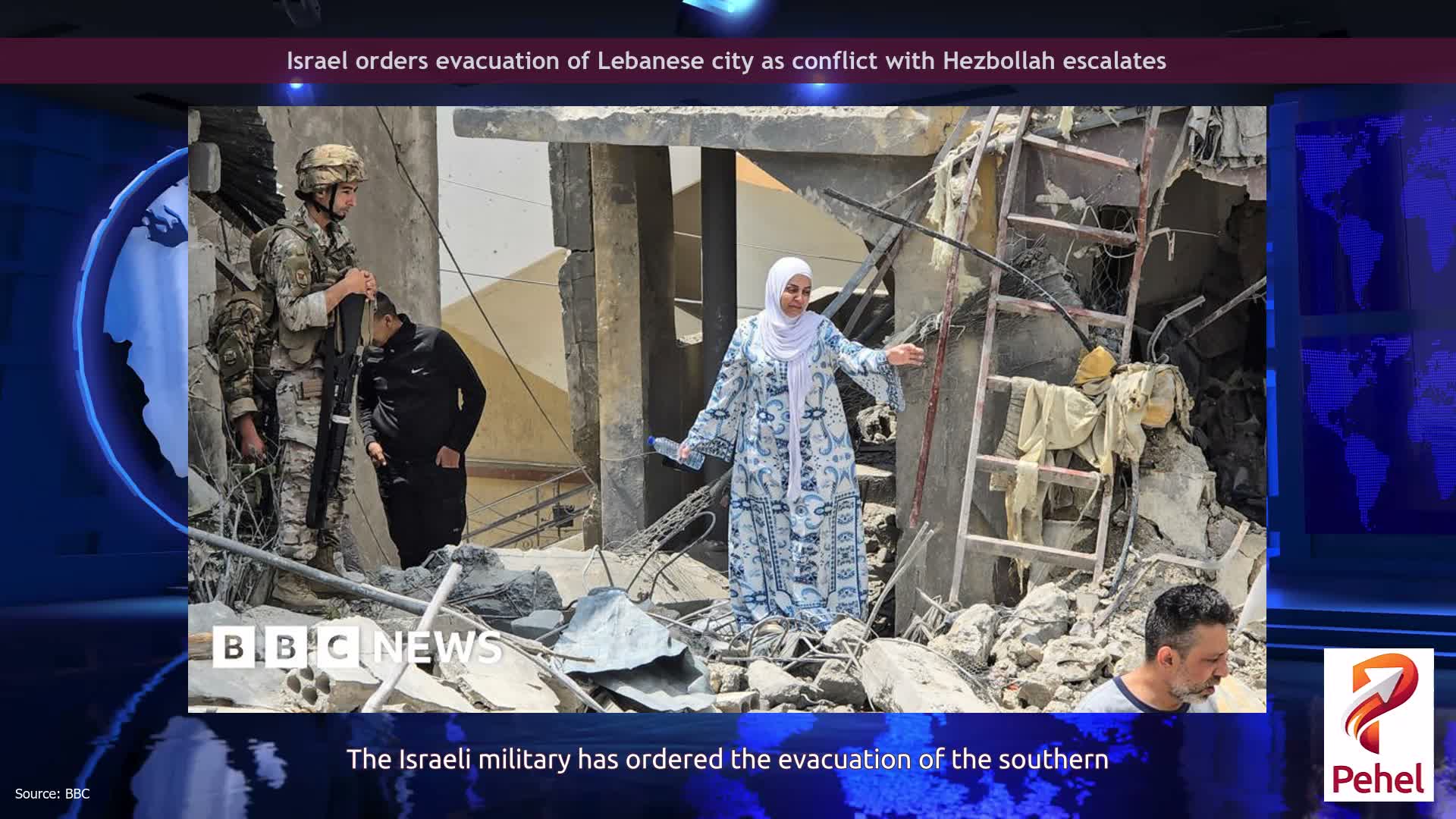 Israel orders evacuation of Lebanese city as conflict with Hezbollah escalates