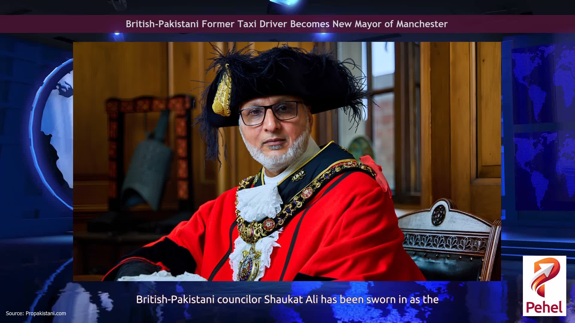 British-Pakistani Former Taxi Driver Becomes New Mayor of Manchester