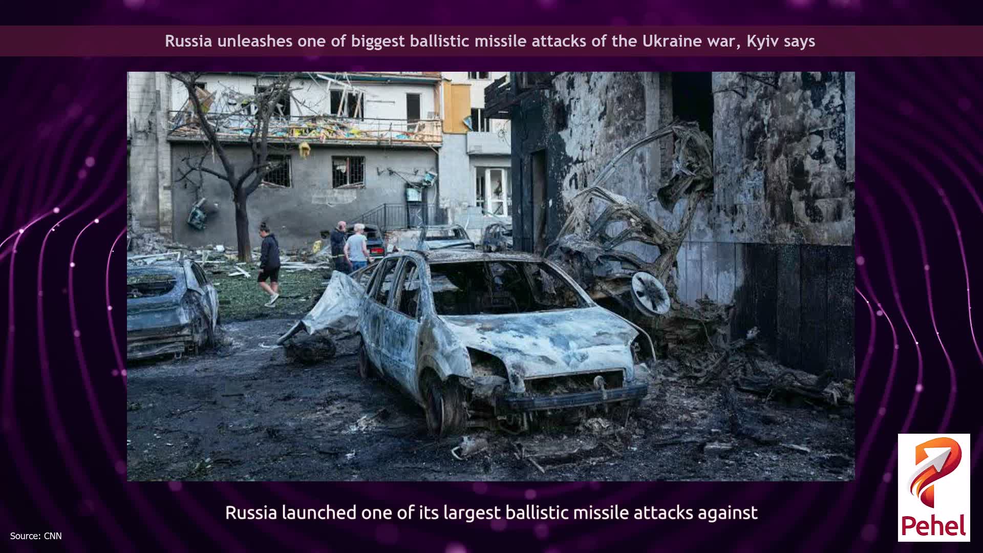 Russia unleashes one of biggest ballistic missile attacks of the Ukraine war, Kyiv says