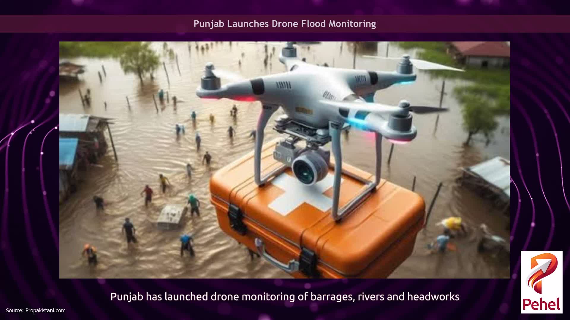 Punjab Launches Drone Flood Monitoring