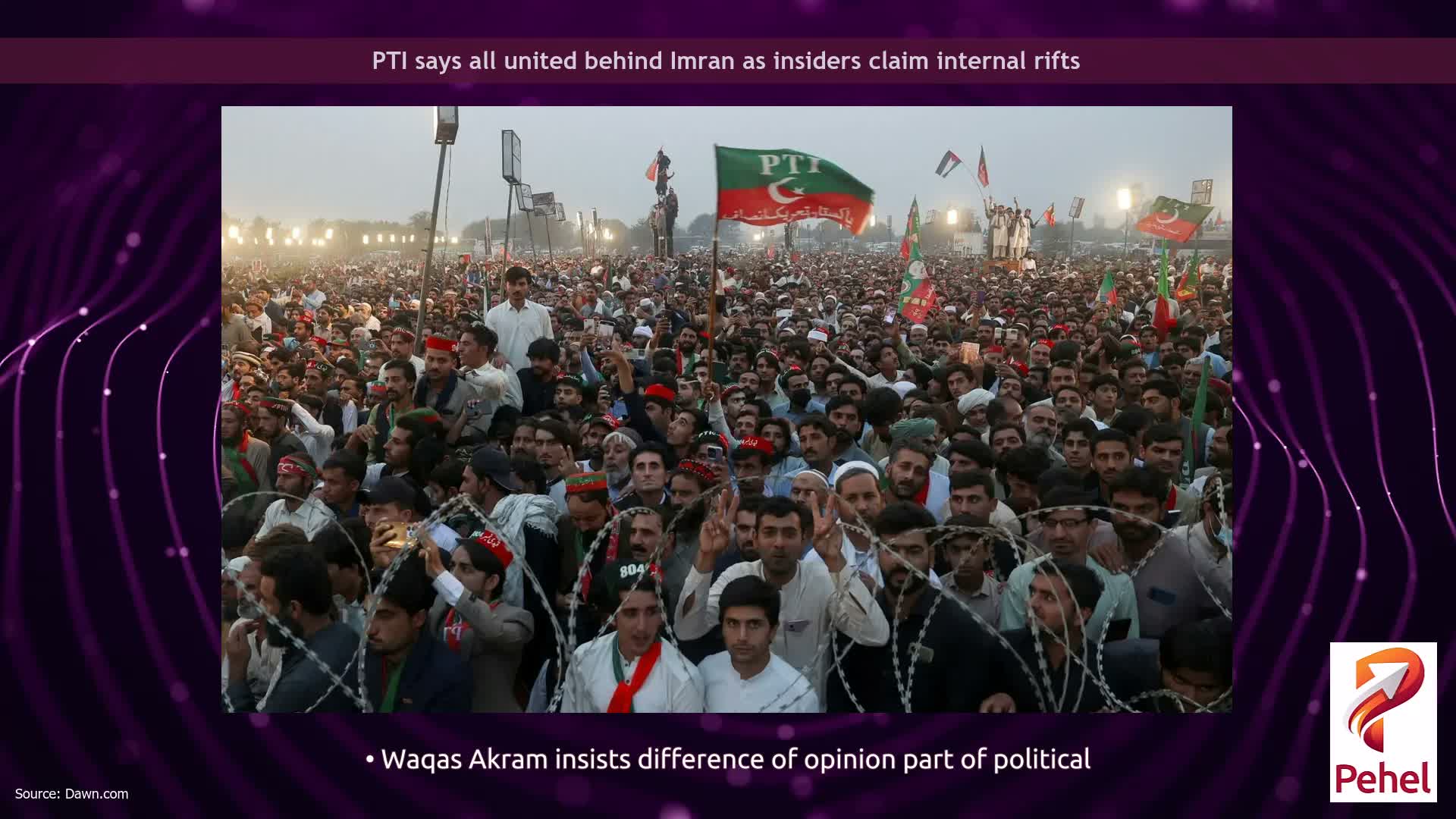 PTI says all united behind Imran as insiders claim internal rifts