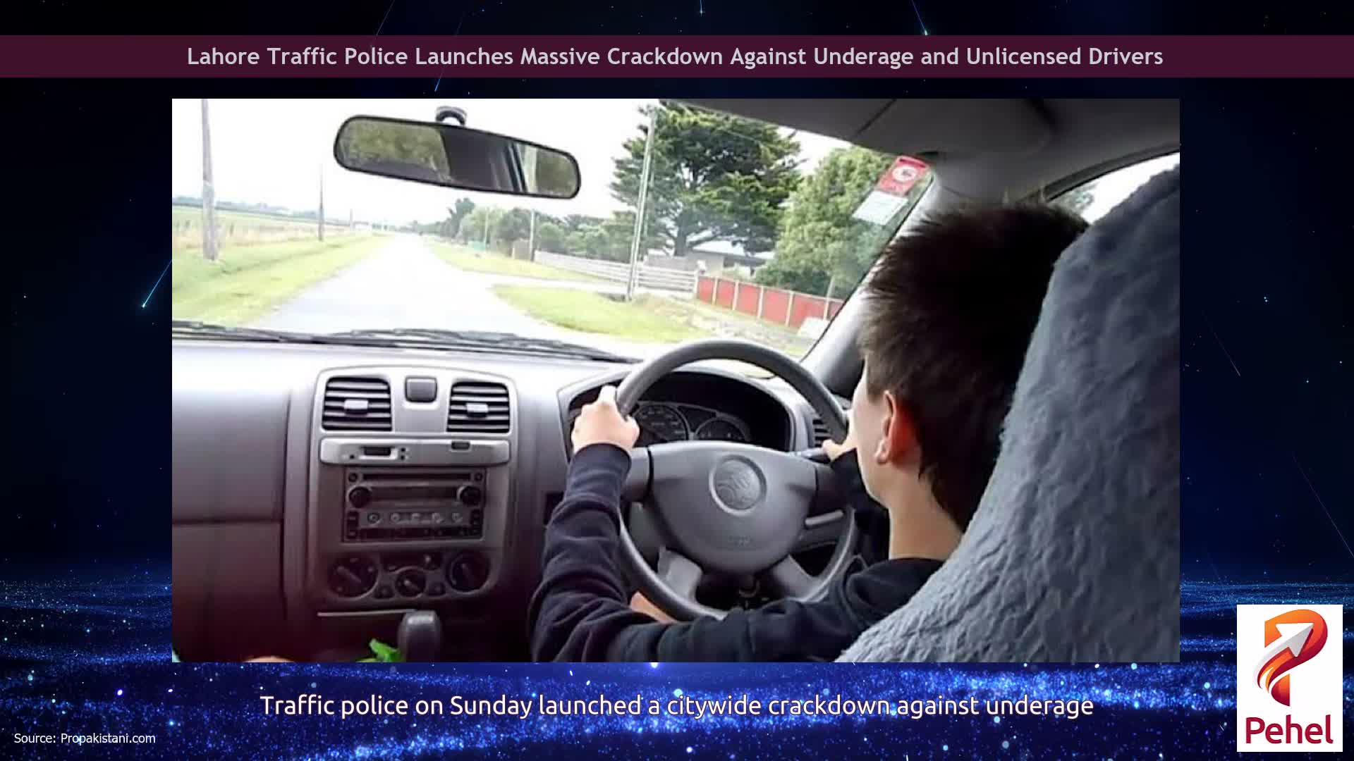 Lahore Traffic Police Launches Massive Crackdown Against Underage and Unlicensed Drivers
