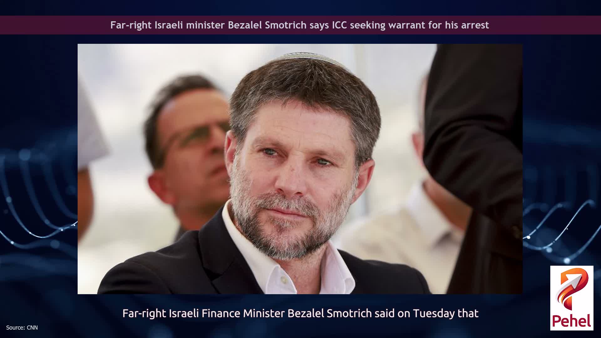 Far-right Israeli minister Bezalel Smotrich says ICC seeking warrant for his arrest
