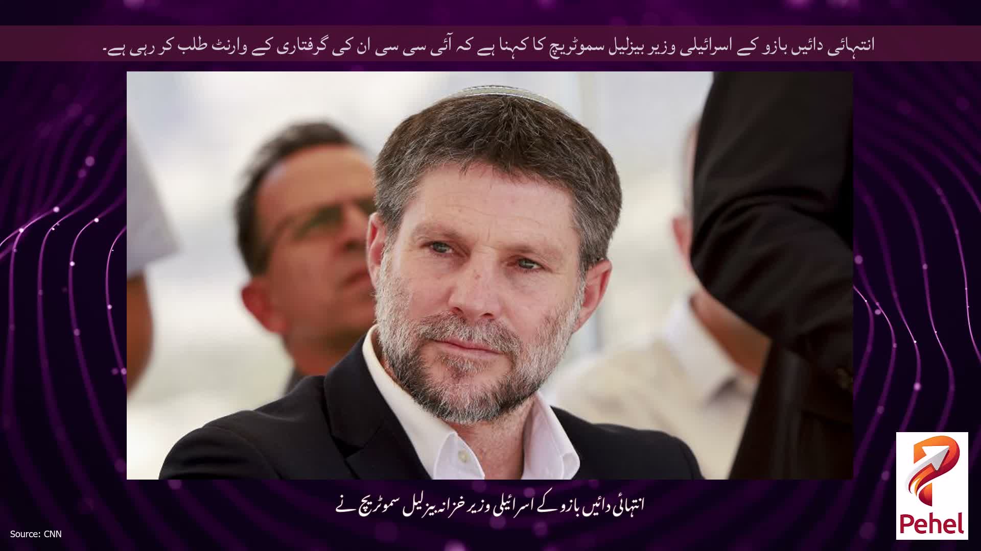 انتہائی دائیں بازو کے اسرائیلی وزیر بیزلیل سموٹریچ کا کہنا ہے کہ آئی سی سی ان کی گرفتاری کے وارنٹ طلب کر رہی ہے۔