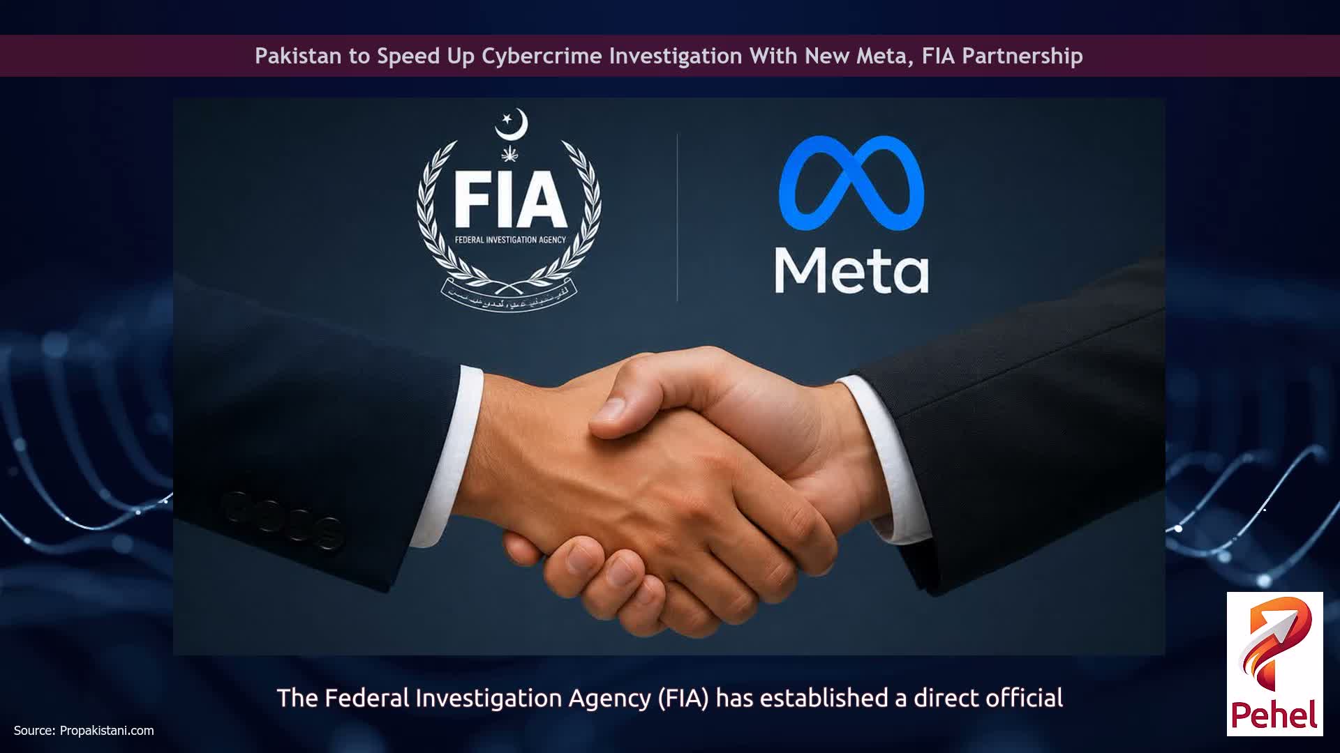 Pakistan to Speed Up Cybercrime Investigation With New Meta, FIA Partnership