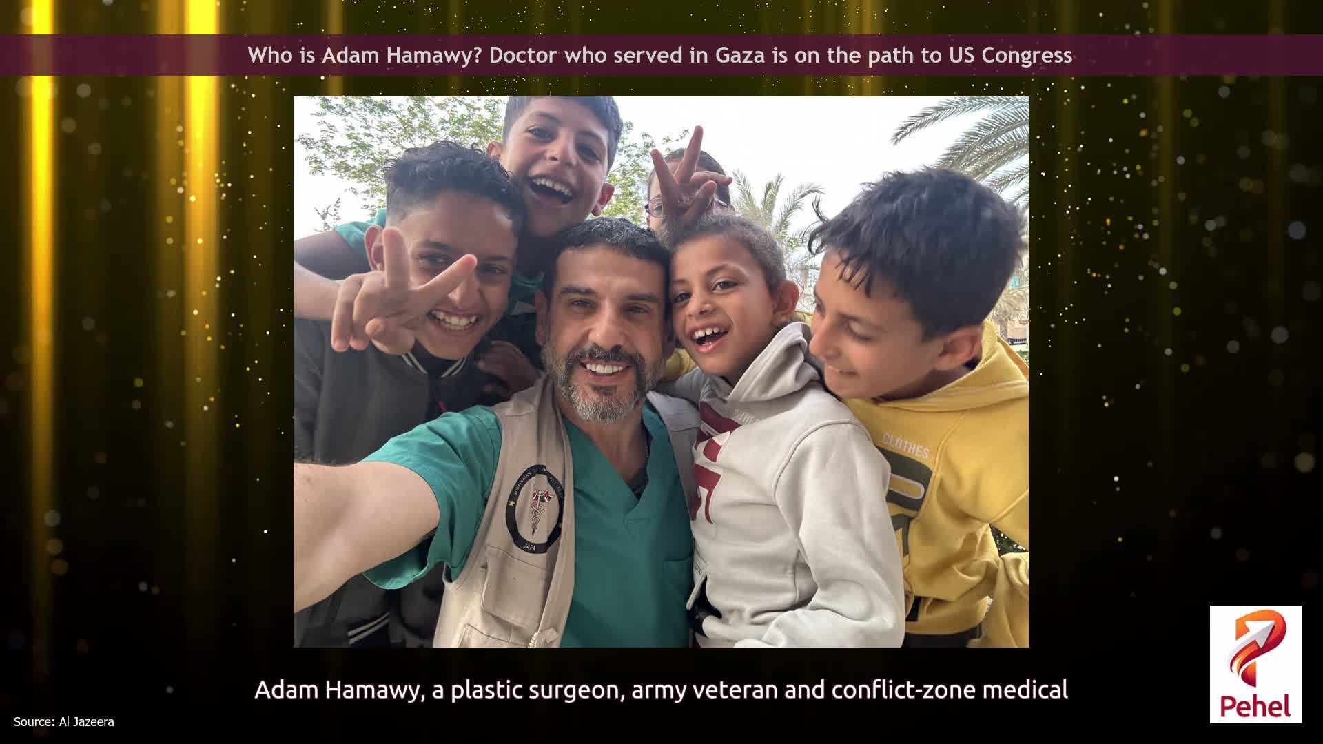 Who is Adam Hamawy? Doctor who served in Gaza is on the path to US Congress