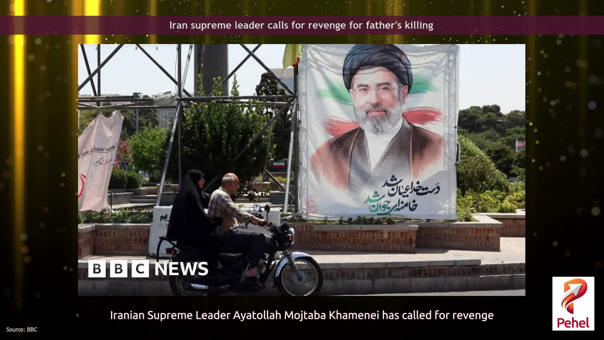 Iran supreme leader calls for revenge for father's killing