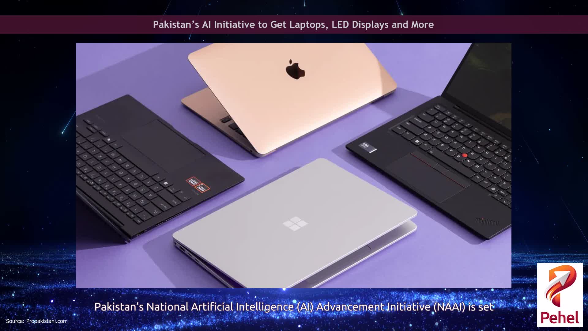 Pakistan’s AI Initiative to Get Laptops, LED Displays and More