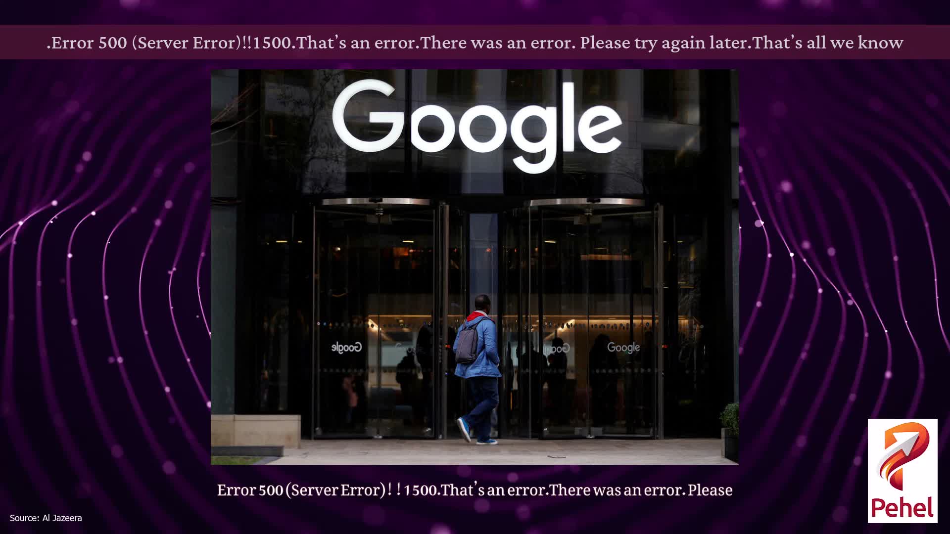 Error 500 (Server Error)!!1500.That’s an error.There was an error. Please try again later.That’s all we know.