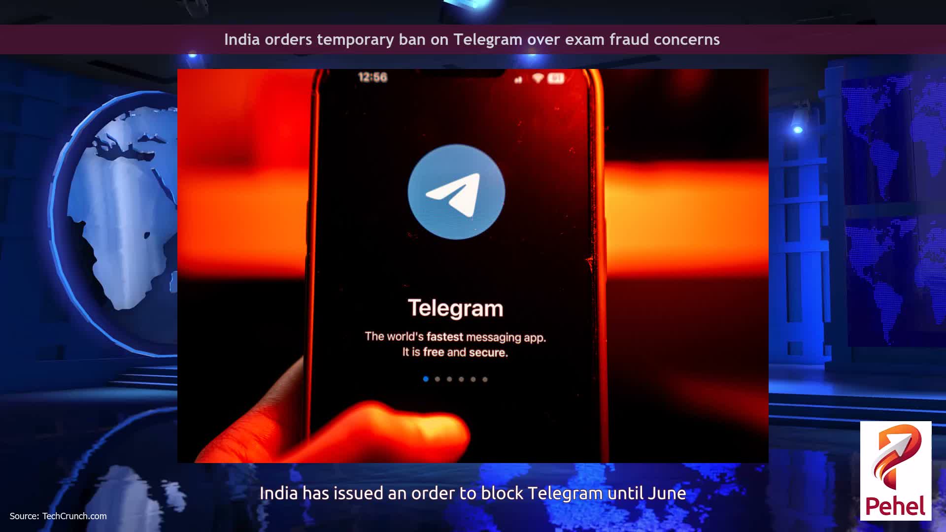 India orders temporary ban on Telegram over exam fraud concerns