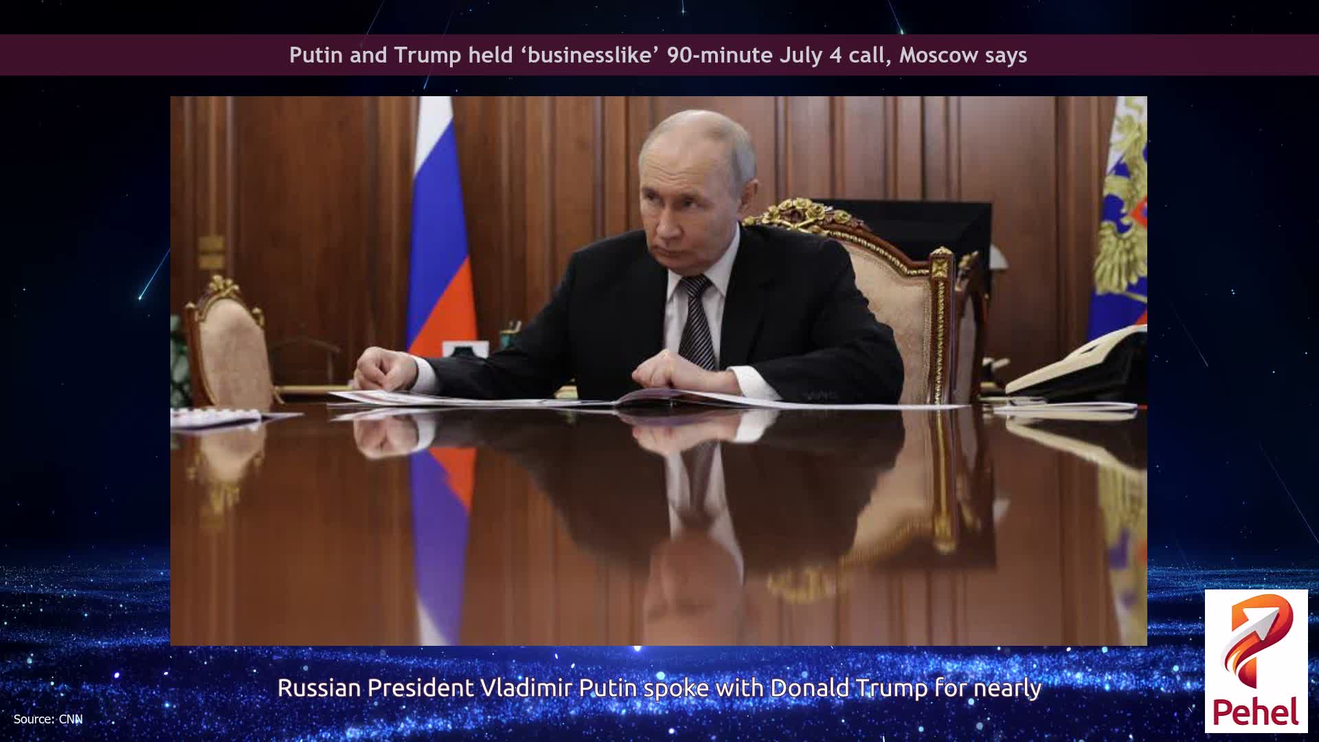 Putin and Trump held ‘businesslike’ 90-minute July 4 call, Moscow says