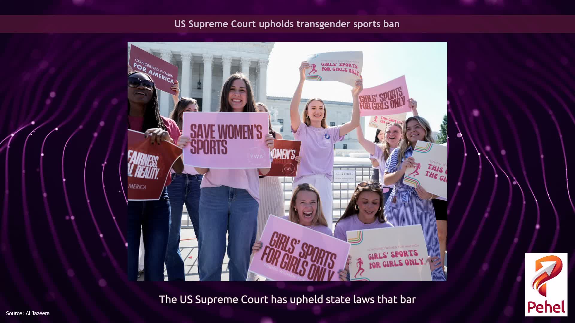 US Supreme Court upholds transgender sports ban