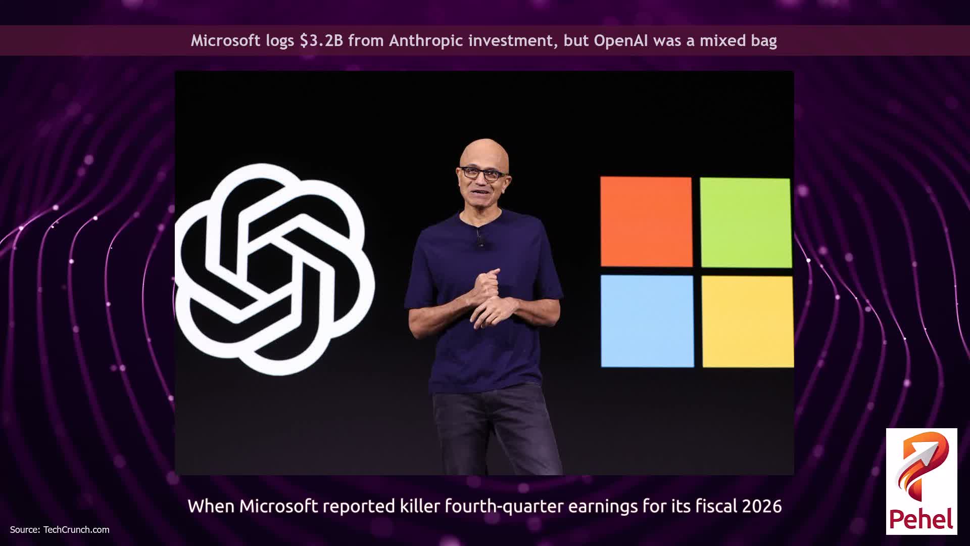 Microsoft logs $3.2B from Anthropic investment, but OpenAI was a mixed bag