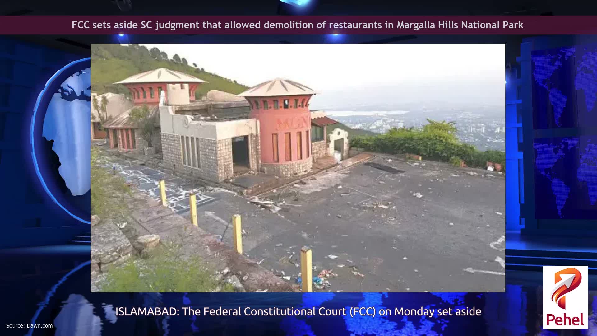 FCC sets aside SC judgment that allowed demolition of restaurants in Margalla Hills National Park