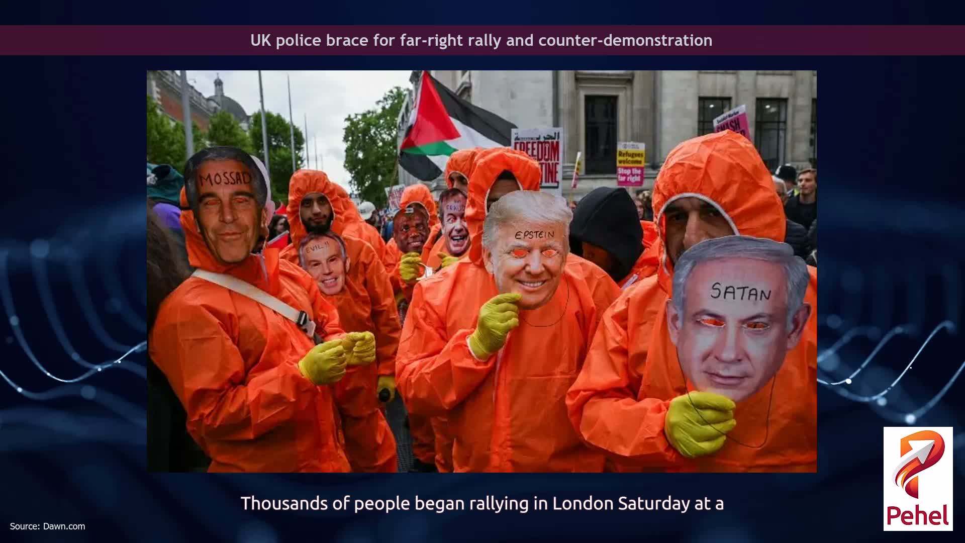 UK police brace for far-right rally and counter-demonstration