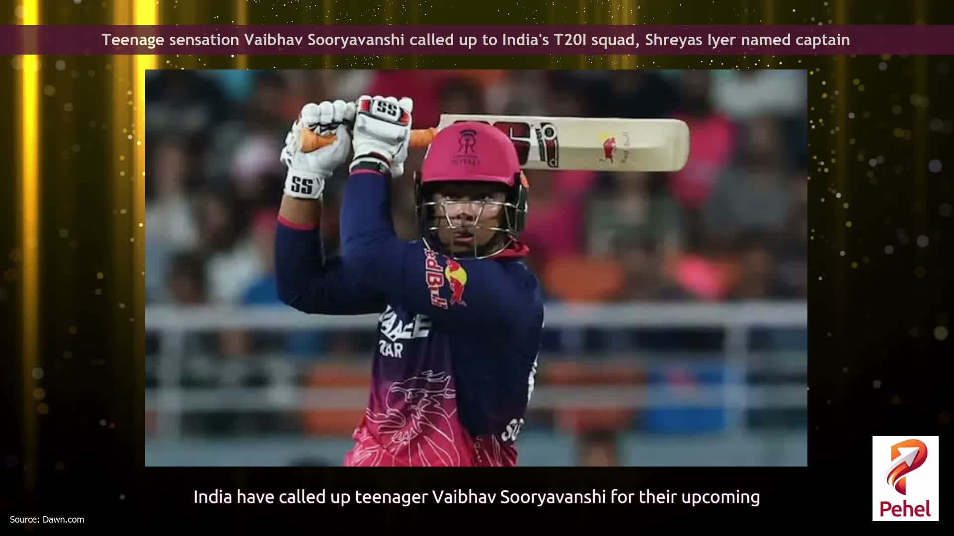 Teenage sensation Vaibhav Sooryavanshi called up to India's T20I squad, Shreyas Iyer named captain