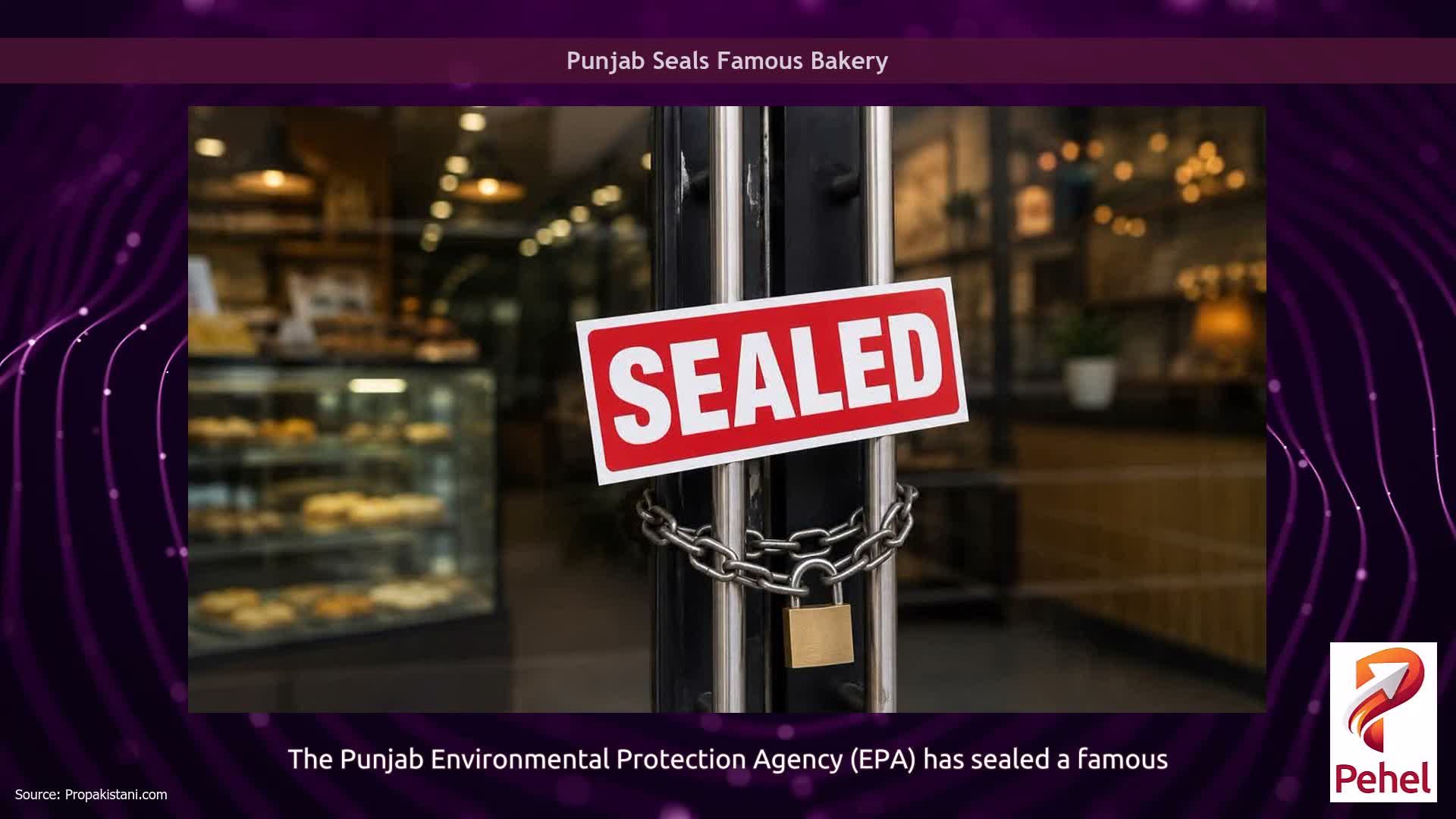 Punjab Seals Famous Bakery