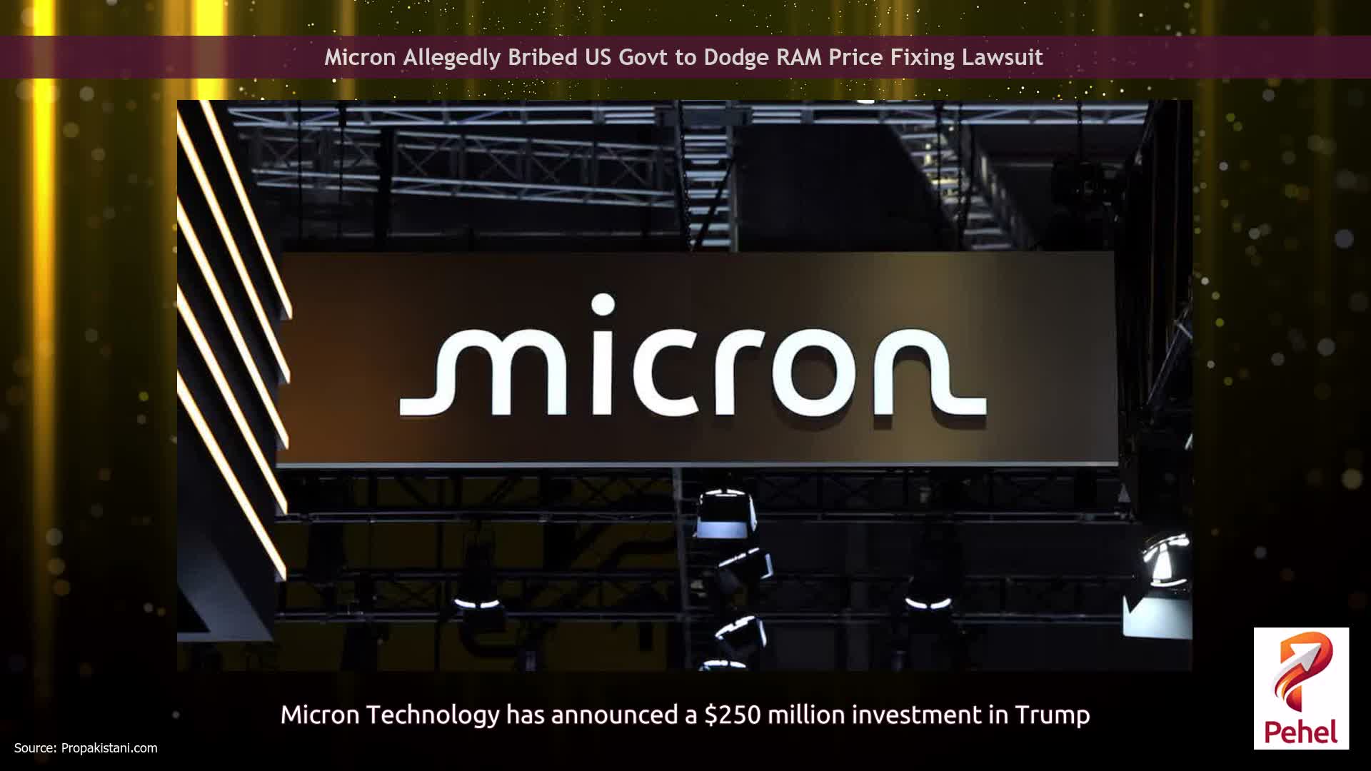 Micron Allegedly Bribed US Govt to Dodge RAM Price Fixing Lawsuit