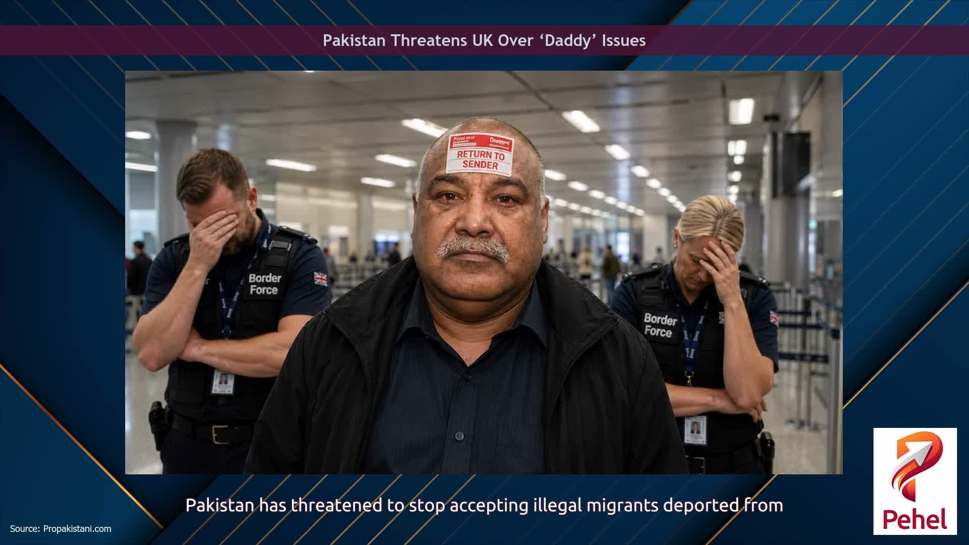 Pakistan Threatens UK Over ‘Daddy’ Issues