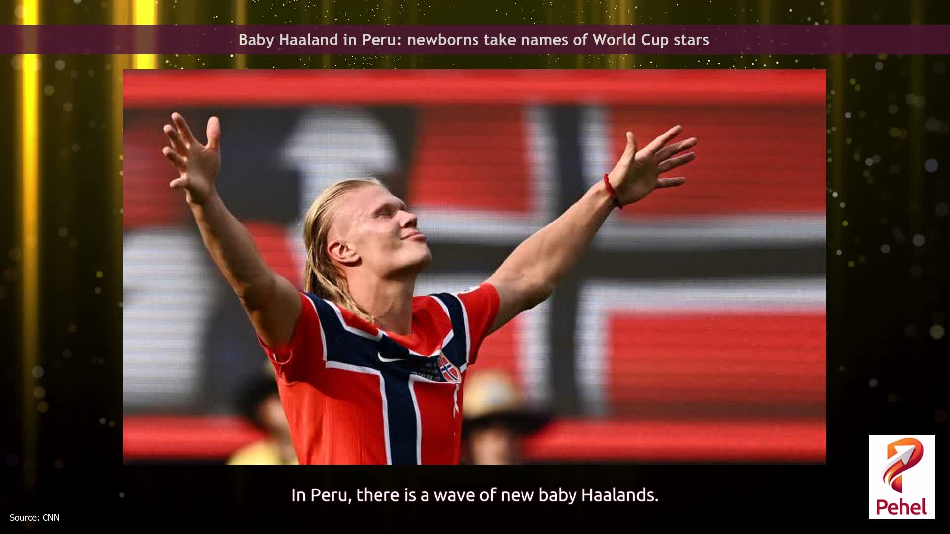 Baby Haaland in Peru: newborns take names of World Cup stars
