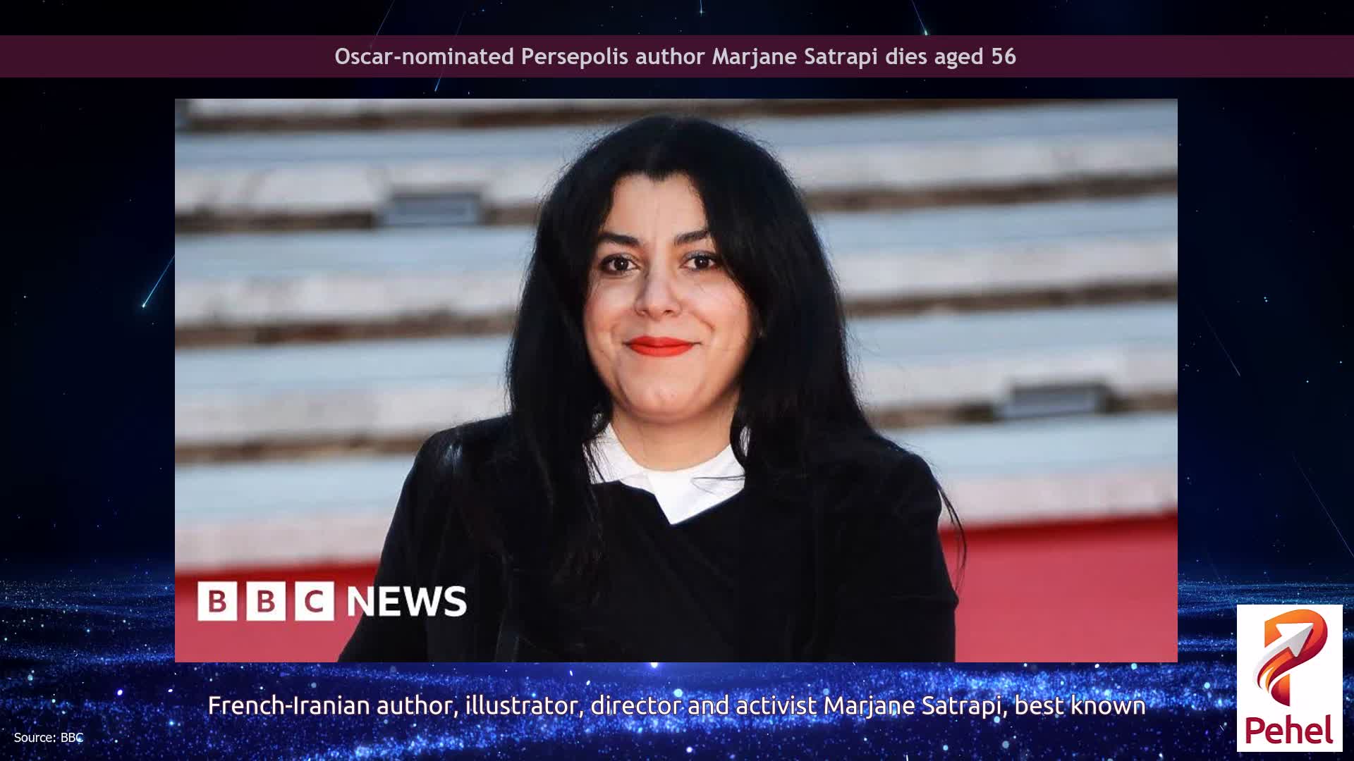 Oscar-nominated Persepolis author Marjane Satrapi dies aged 56
