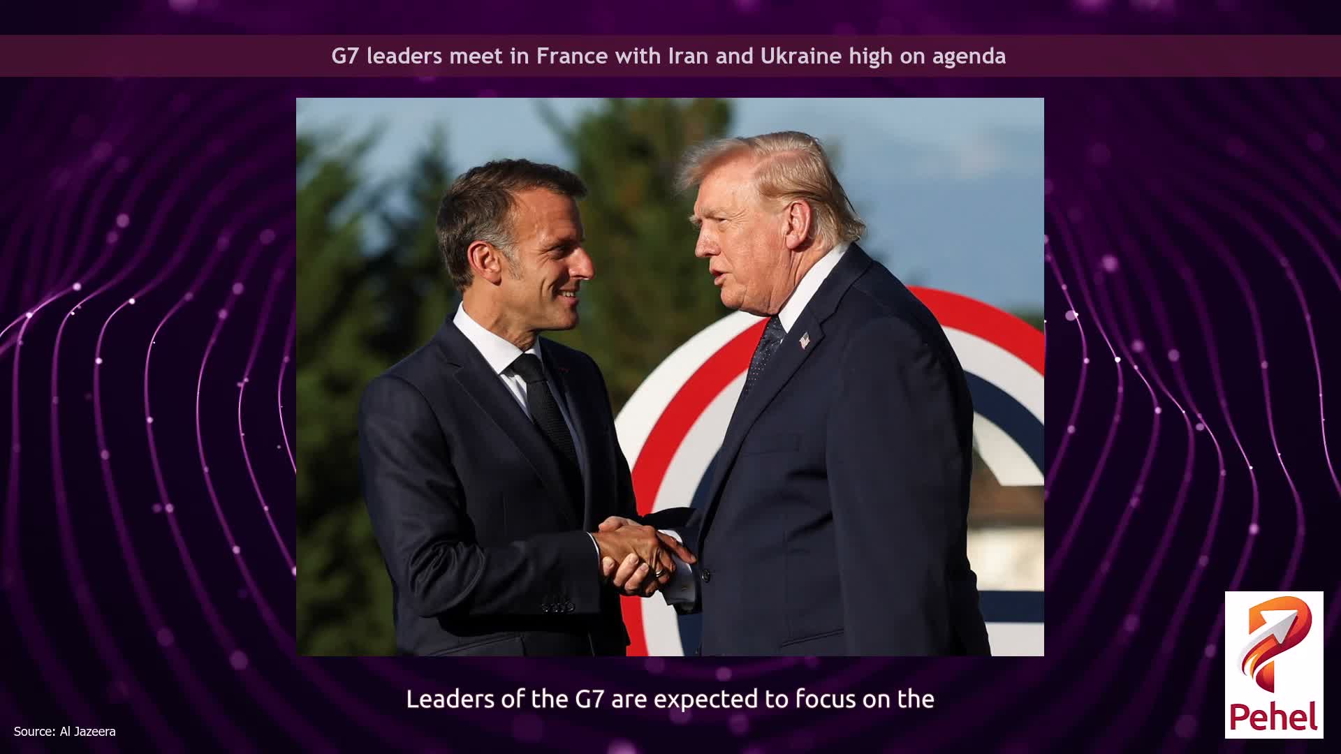 G7 leaders meet in France with Iran and Ukraine high on agenda