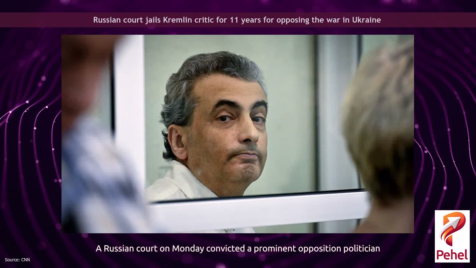 Russian court jails Kremlin critic for 11 years for opposing the war in Ukraine