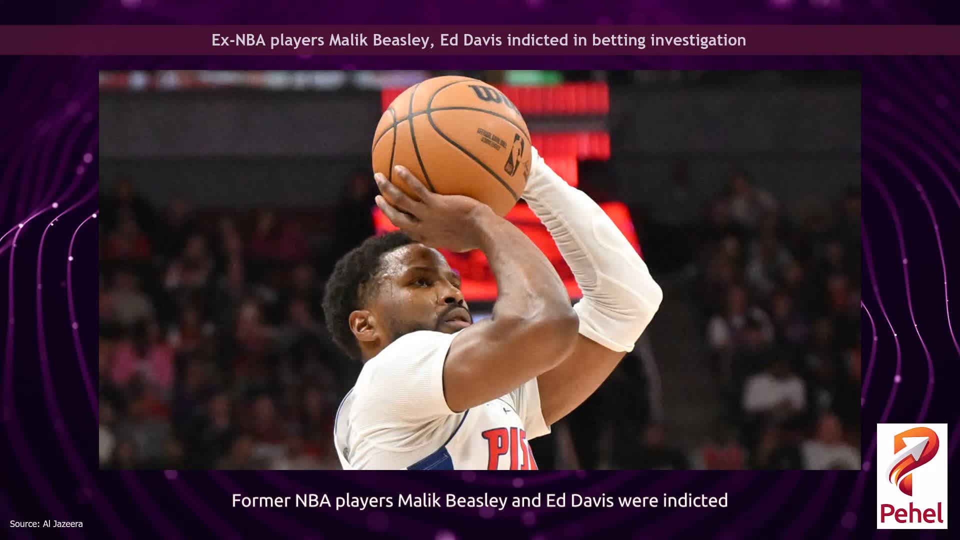 Ex-NBA players Malik Beasley, Ed Davis indicted in betting investigation