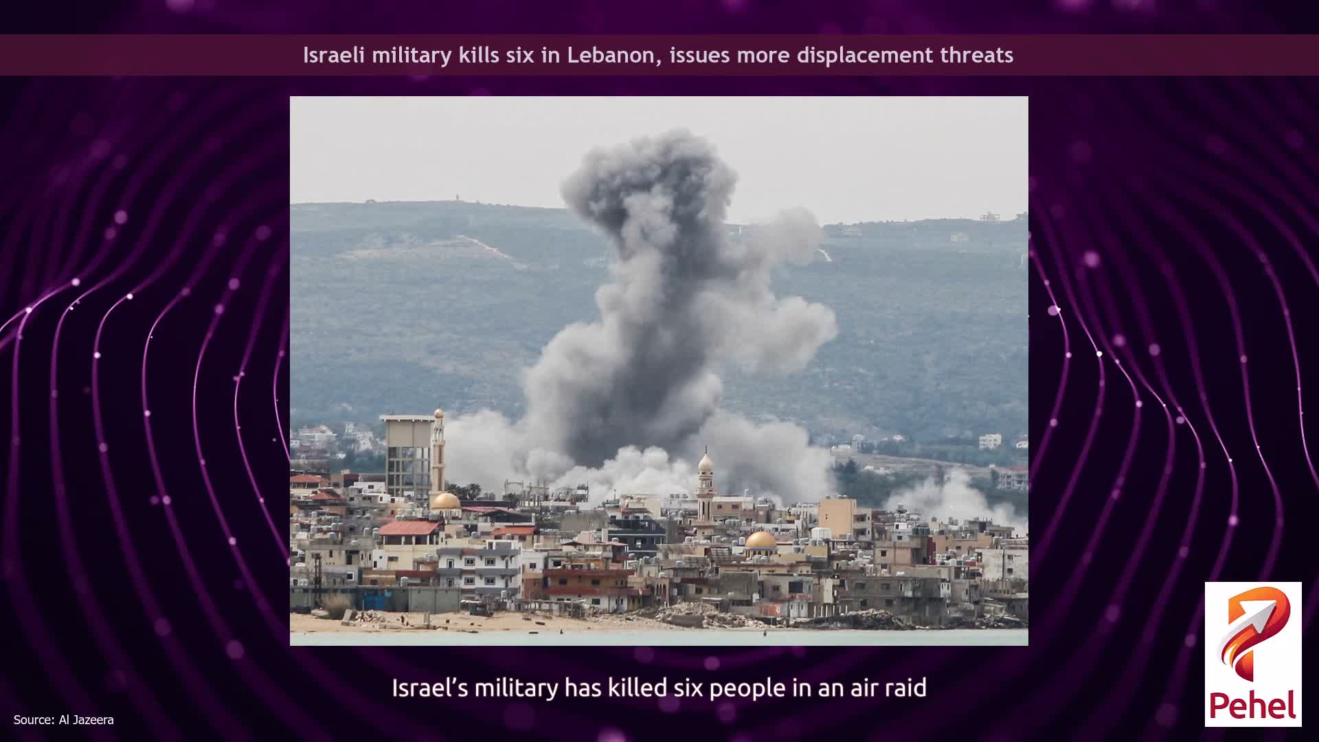 Israeli military kills six in Lebanon, issues more displacement threats