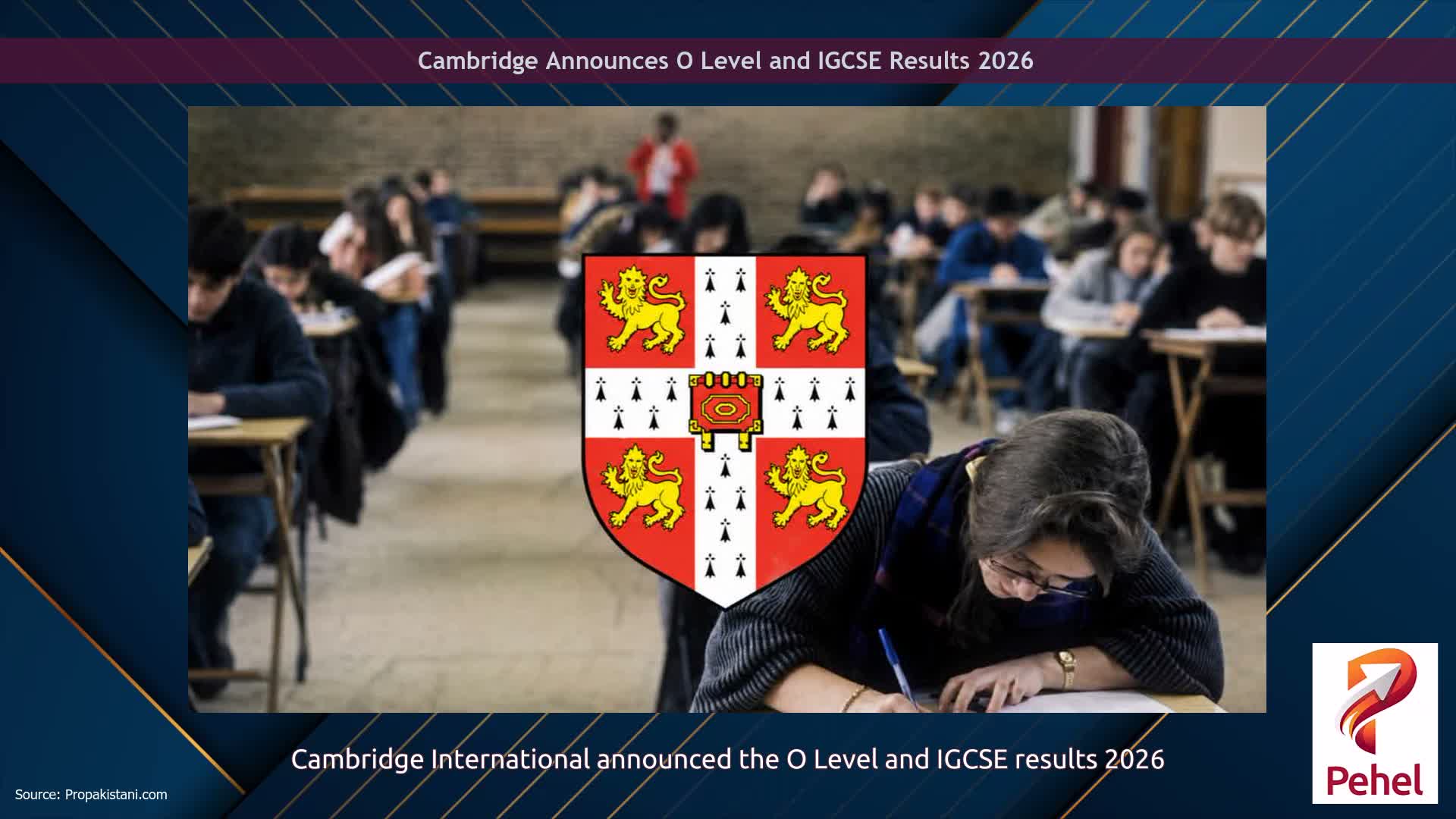 Cambridge Announces O Level and IGCSE Results 2026