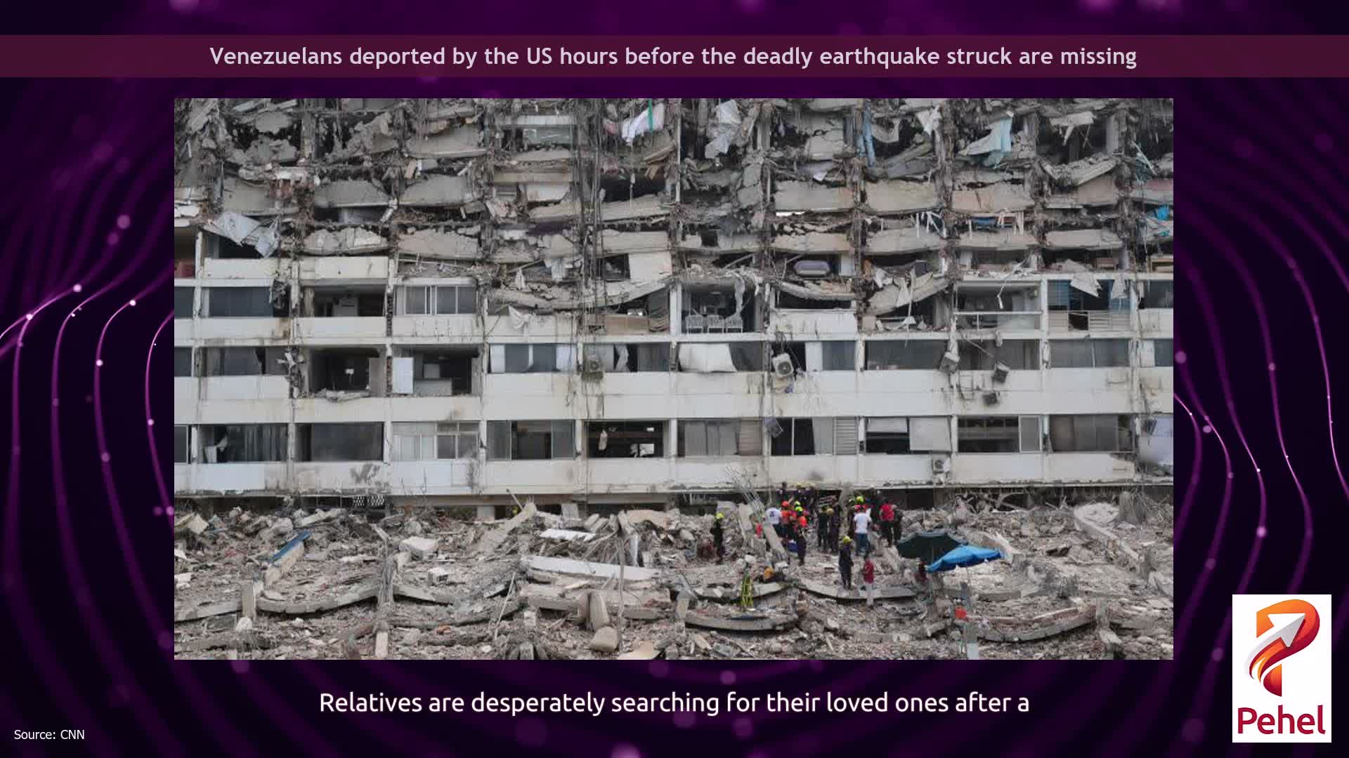 Venezuelans deported by the US hours before the deadly earthquake struck are missing