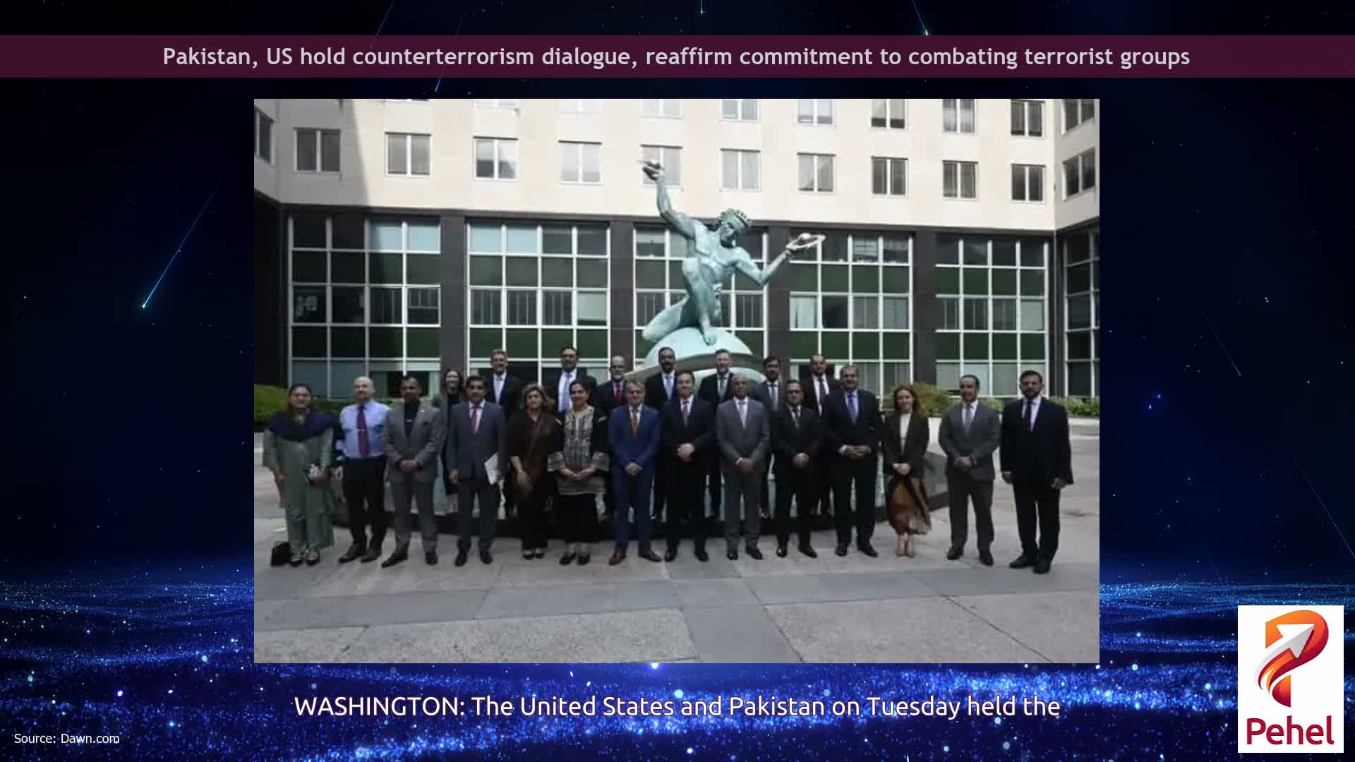 Pakistan, US hold counterterrorism dialogue, reaffirm commitment to combating terrorist groups